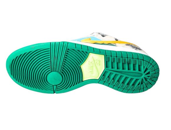 COPY NIKE Ben & Jerry\'s x Dunk Low SB \'Chunky Dunky\' Sneakers Size 7 main image 9